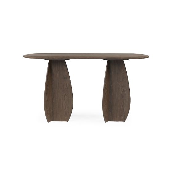 Konzola/psací stůl Noku 150 cm, tmavý ořech