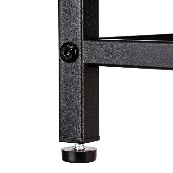 Koš na prádlo s policemi 2 komory MIRUN