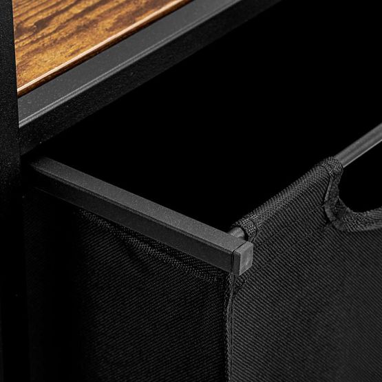 Koš na prádlo s policí 3 komory ARTUS