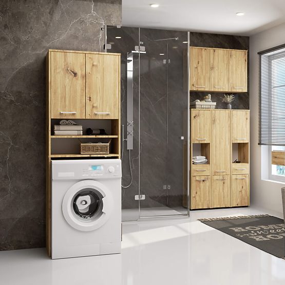 KOUPELNA POLICE FIN NAD PRAČKU DUB ARTISAN