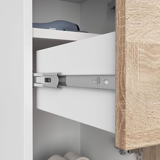 KOUPELNA SKŘÍŇKA FIN SLOUPEK 30 2D 1SZ 85cm PK BÍLÁ / SONOMA