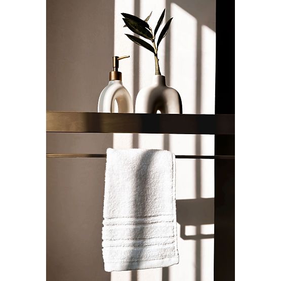 Koupelnová polička na vanu SF01 45cm zlatá kartáčovaná