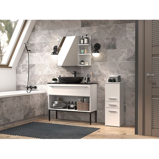 Koupelnová skříňka Nel V DDS BÍLÁ