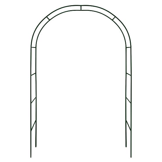 Kovová pergola oblouk černá 240 cm
