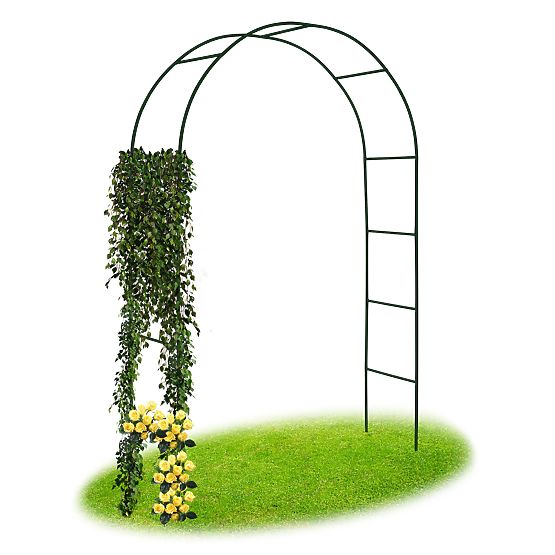 Kovová pergola oblouk černá 240 cm