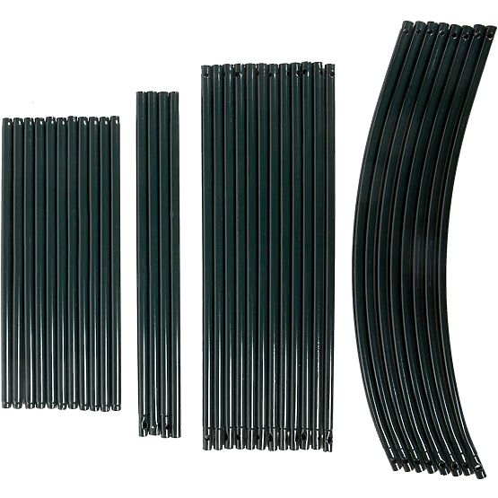 Kovová pergola oblouk černá 240 cm