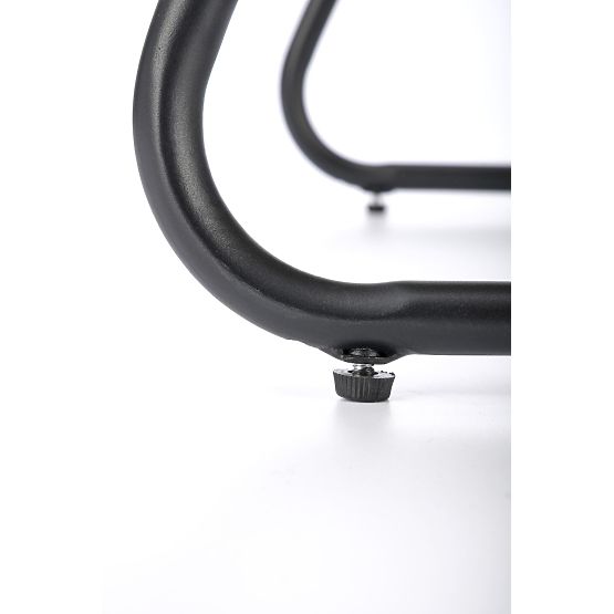 Křeslo WHISPER - černé / přírodní