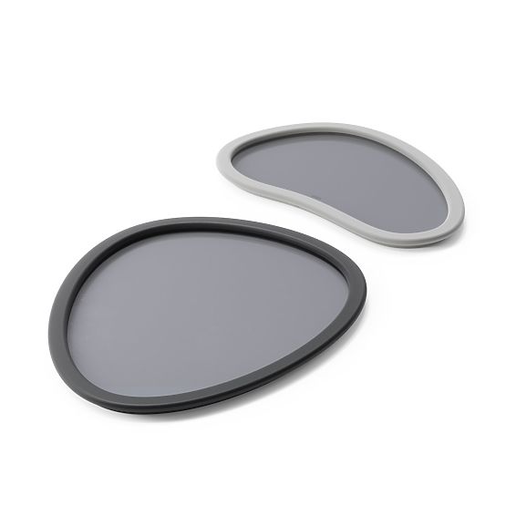 Kuchyňské doplňky nepravidelného tvaru HUB barva grafitová styl minimalistický umbra