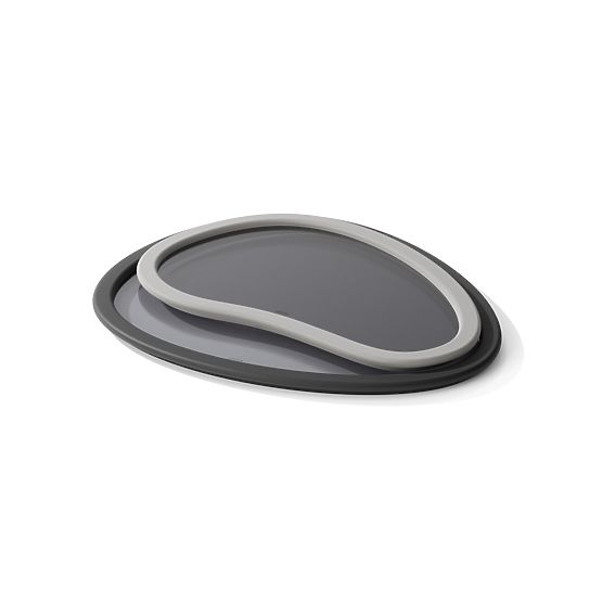 Kuchyňské doplňky nepravidelného tvaru HUB barva grafitová styl minimalistický umbra
