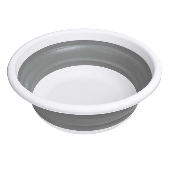 Kulatá mísa 37 cm bílo-šedá ELBA COMPACT 9 litrů
