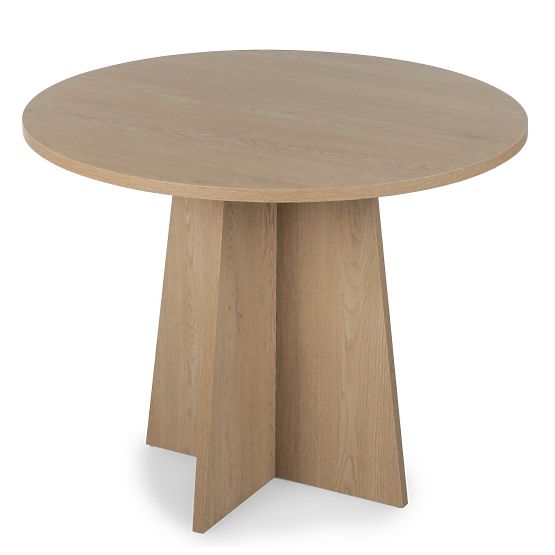 Kulatý jídelní stůl Merlo 100 cm, Dub Cremona Torro