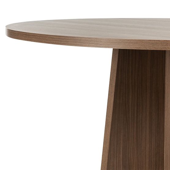 Kulatý jídelní stůl Merlo 100 cm, ořech lincoln
