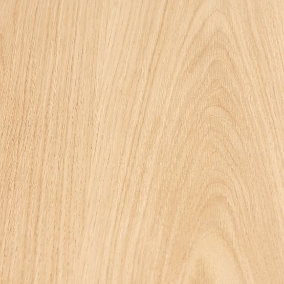 Kulatý konferenční stolek Vesby 100 cm, přírodní dub, jasan, lamely