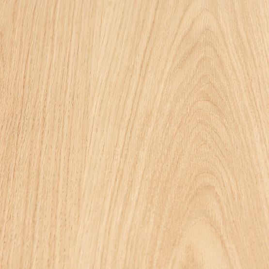 Kulatý konferenční stolek Vesby 100 cm, přírodní dub, jasan, lamely