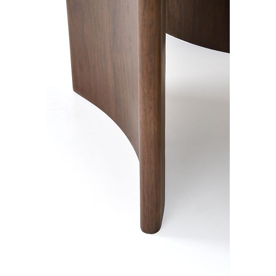 Kulatý stůl CALDO, ořechový (2p=1ks)