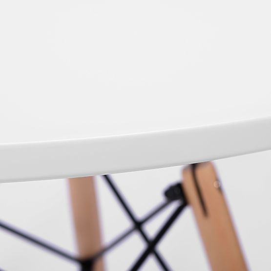 Kulatý stůl PARIS DTW 60 cm bílý