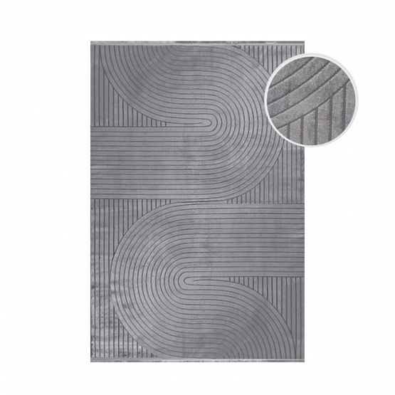 Kusový koberec Style - šedý