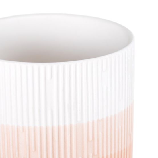 Květináč FINO korálová barva moderní styl pro interiér ameliahome