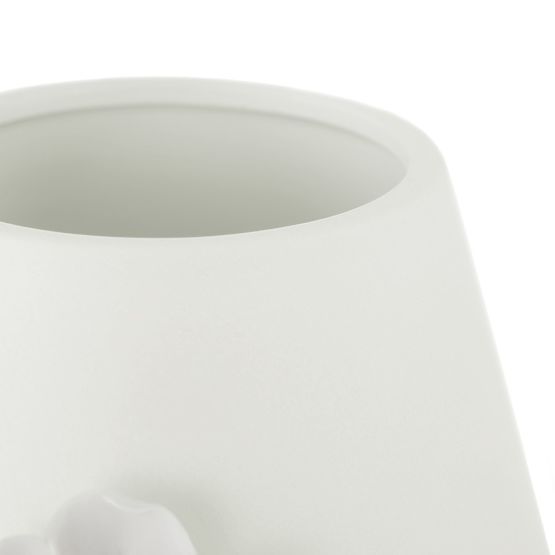 Květináč LUSITANO krémová barva klasický styl pro vnitřní použití ameliahome