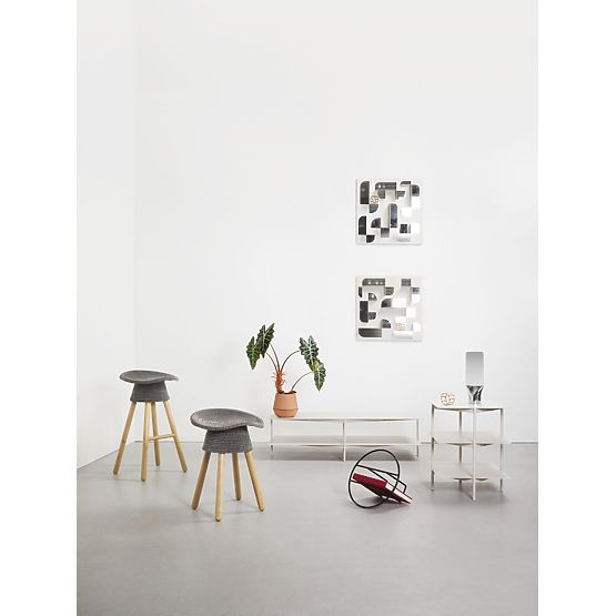 Květináč PLEATED umbra