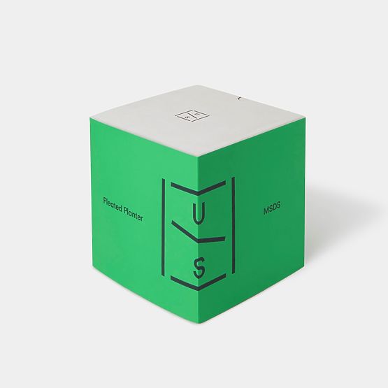 Květináč PLEATED umbra