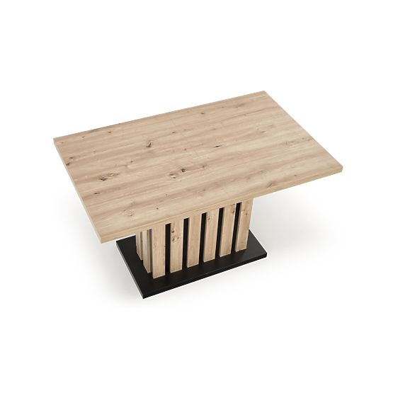 LAMELLO rozkládací stůl 160-210/90 cm dub artisan/černý 