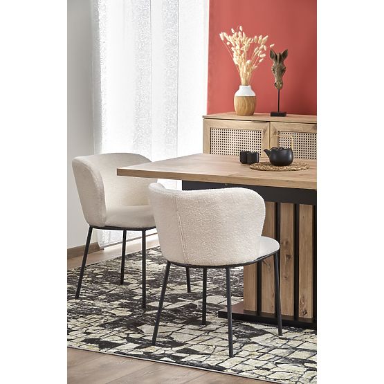 LAMELLO rozkládací stůl 160-210/90 cm dub artisan/černý 