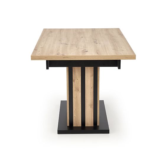 LAMELLO rozkládací stůl 160-210/90 cm dub artisan/černý 