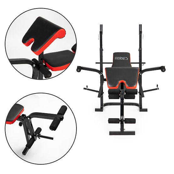 Lavice na cvičení pod činku s modlitebníkem ModernHome