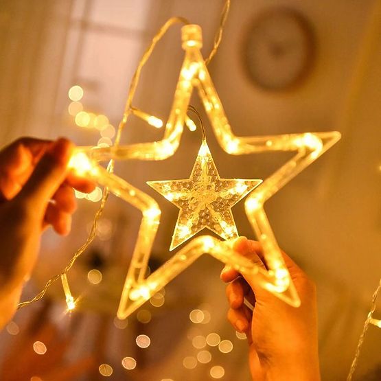 LED Závěs s Dálkovým Ovládáním GL2004