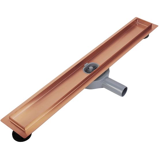 Lineární odtok REA Neox pro brush měděný 80