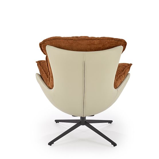 LOBSTER relaxační křeslo skořicové