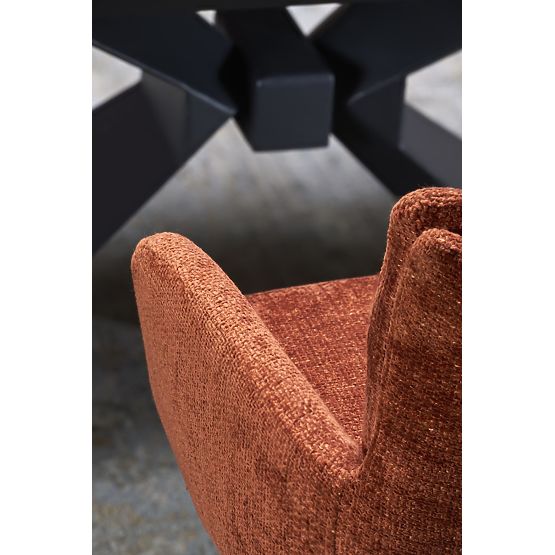 LUCIANO rozkládací stůl, deska: modrý mramor (2p=1ks)