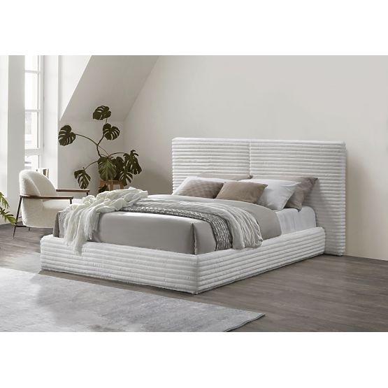 MADERA 160 postel krémová 