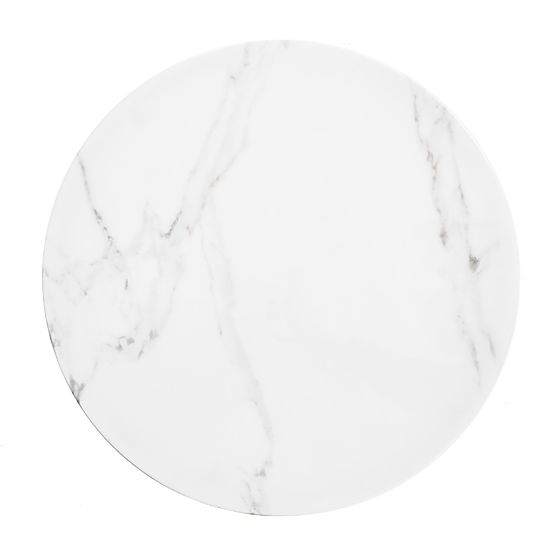 MADISON konferenční stolek zlatý / mramor (2p=1ks)