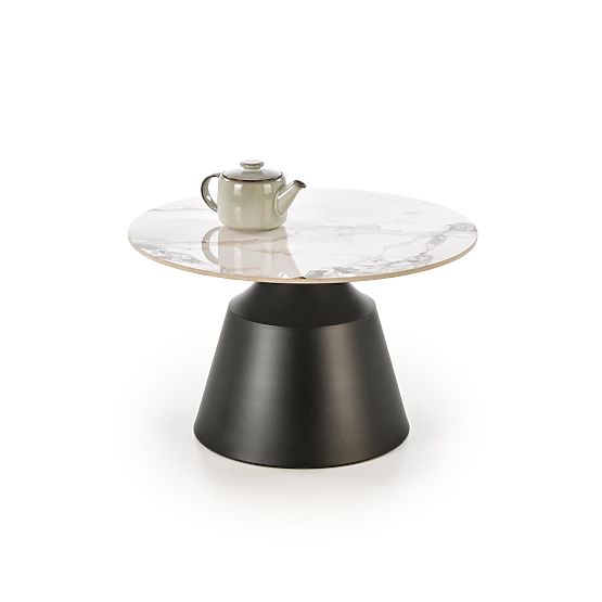 MAGNETA sada 2 lavic, bílý mramor / černá 