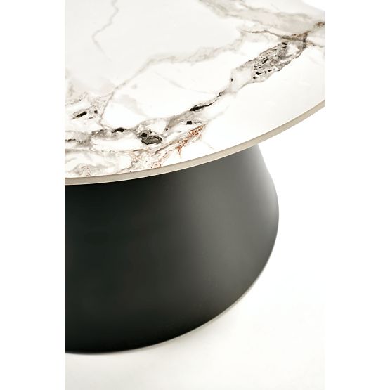 MAGNETA sada 2 lavic, bílý mramor / černá 