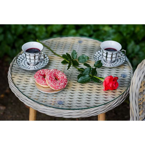 Malá balkonová sada z technoratanu BELICCO