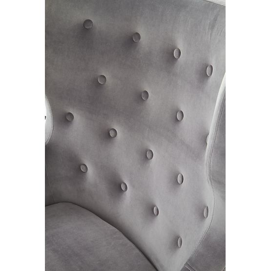 MARVEL relaxační křeslo šedé / černé