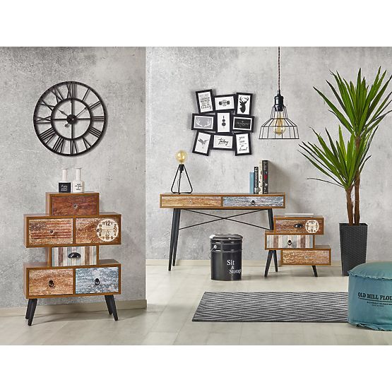 MEZO B1 psací stůl vícebarevný 