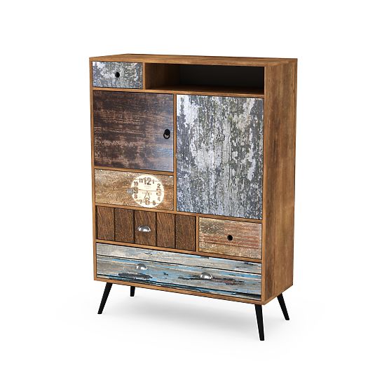 MEZO KM4 komoda vícebarevná (2p=1ks)