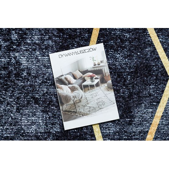 MIRO 51233.810 mycí kobereček Geometrická protiskluz - tmavošedý