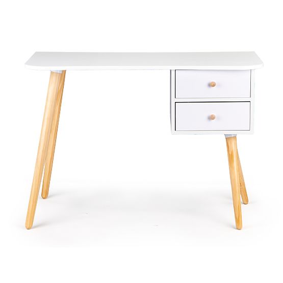 Moderní počítačový stůl se 2 zásuvkami MODERNHOME