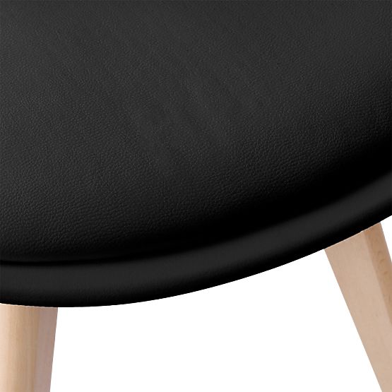 Moderní židle Nantes DSW černá