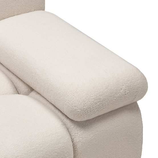 Modul pravostranný Fluf Big světle béžový, boucle