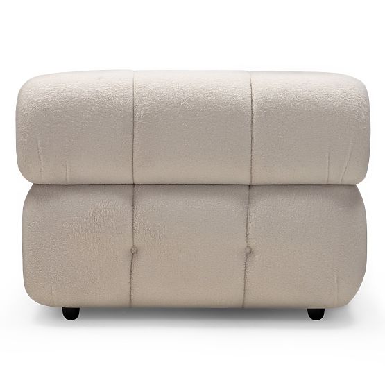 Modul pravostranný Fluf Big světle béžový, boucle