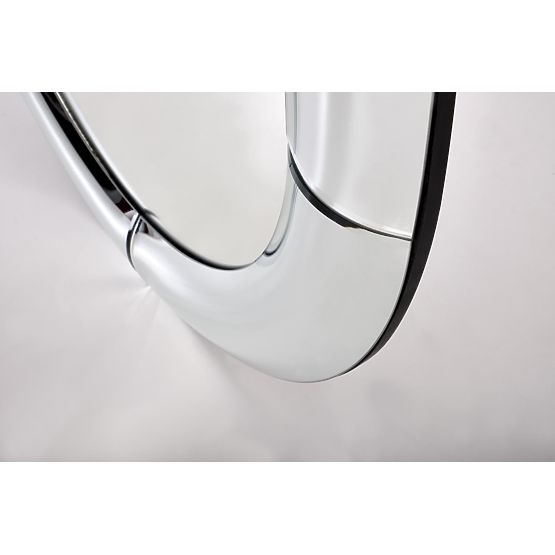 MOON nástěnné zrcadlo, stříbrné 