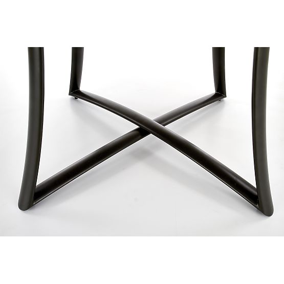 MORETTI rozkládací stůl deska - zlatý dub / šedý, nohy - antracit 