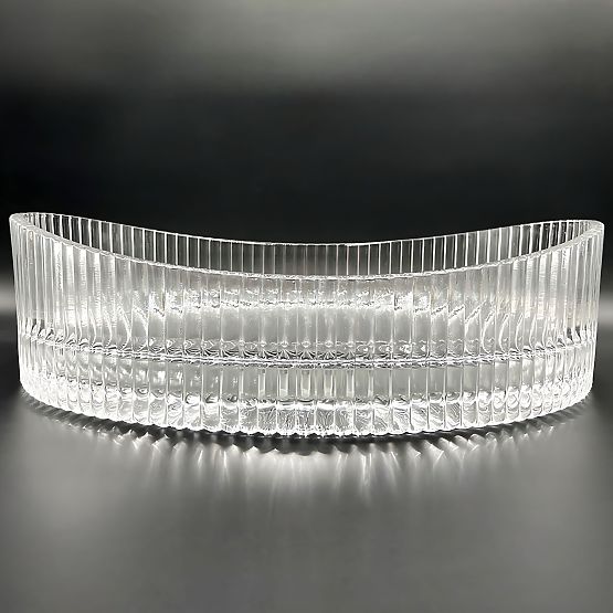 Nábytkové umyvadlo Rea Harper Transparentní