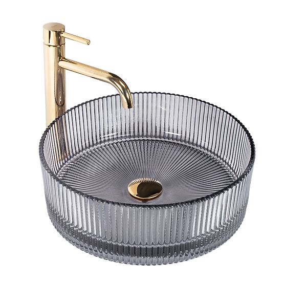 Nábytkové umyvadlo Rea Ingrid 36 Grey